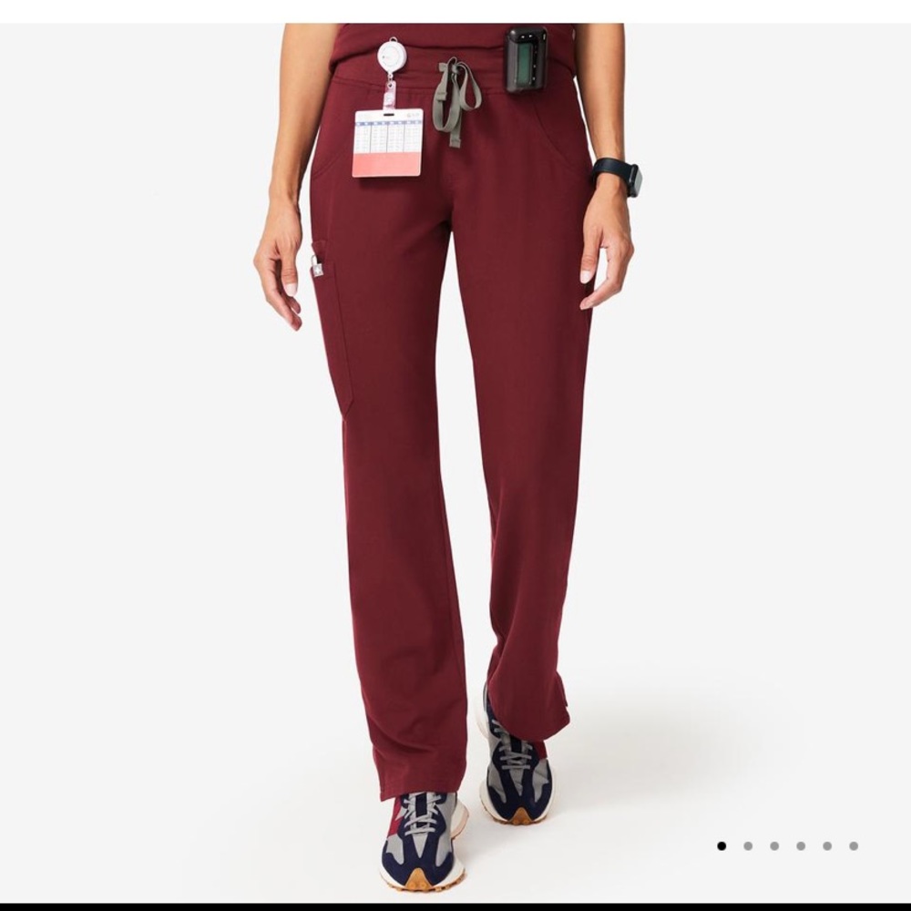 Figs scrub pants Burgundy Kade